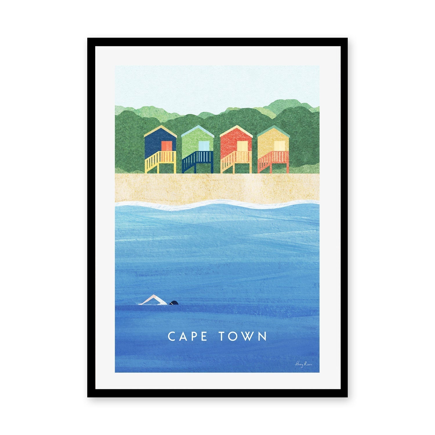 wall-art-print-canvas-poster-framed-Cape Town, South Africa , By Henry Rivers-GIOIA-WALL-ART