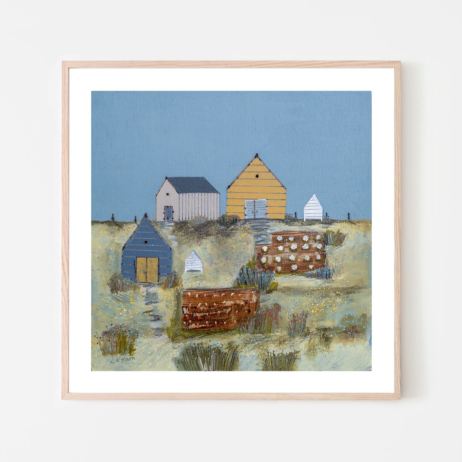 wall-art-print-canvas-poster-framed-Carrots & Cauliflowers , By Louise O’Hara-6