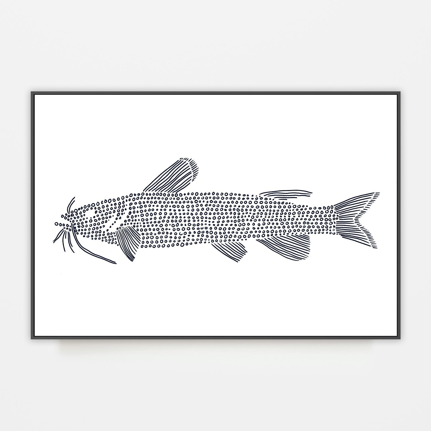 wall-art-print-canvas-poster-framed-Cat Fish , By Jetty Home , By Jetty Home-3