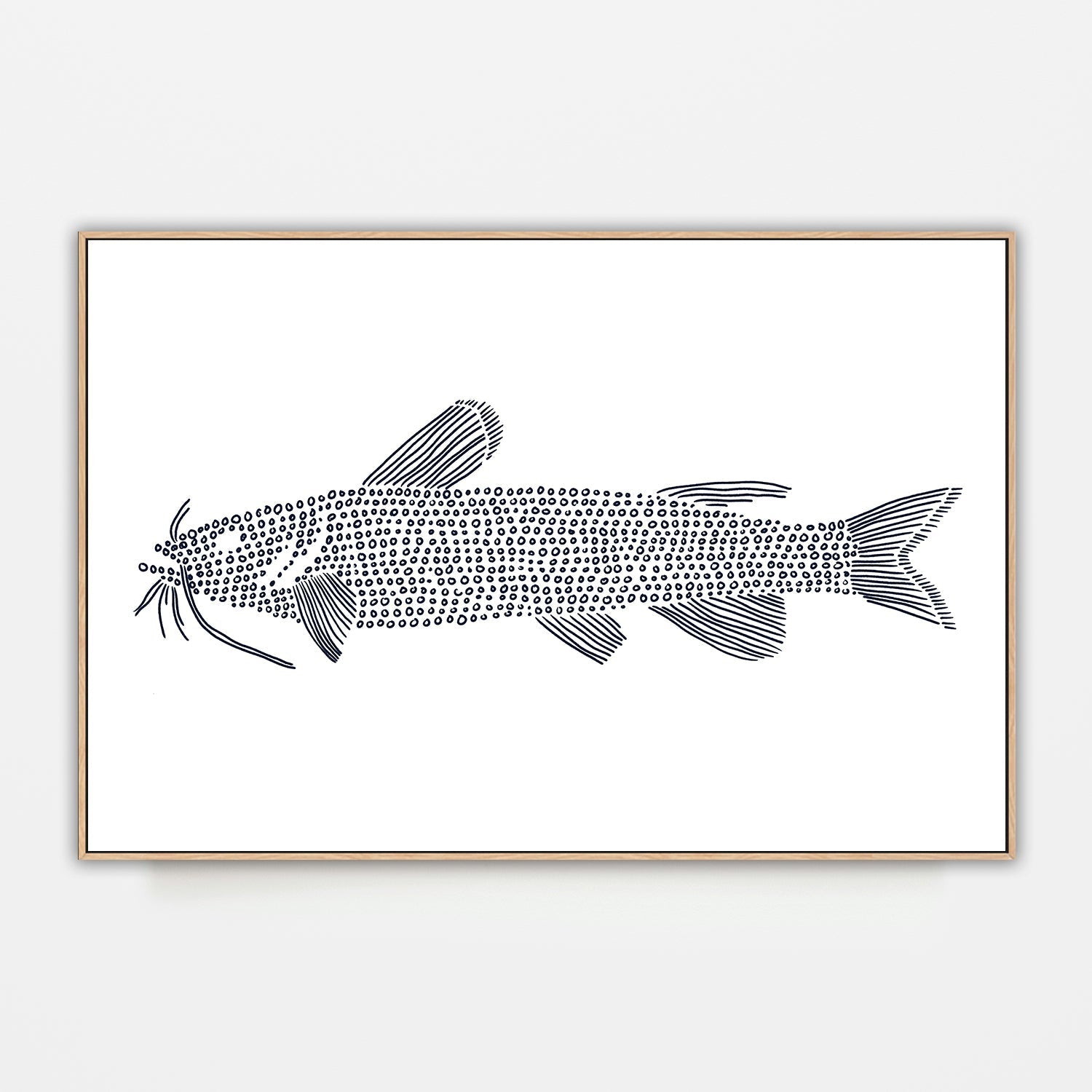 wall-art-print-canvas-poster-framed-Cat Fish , By Jetty Home , By Jetty Home-4