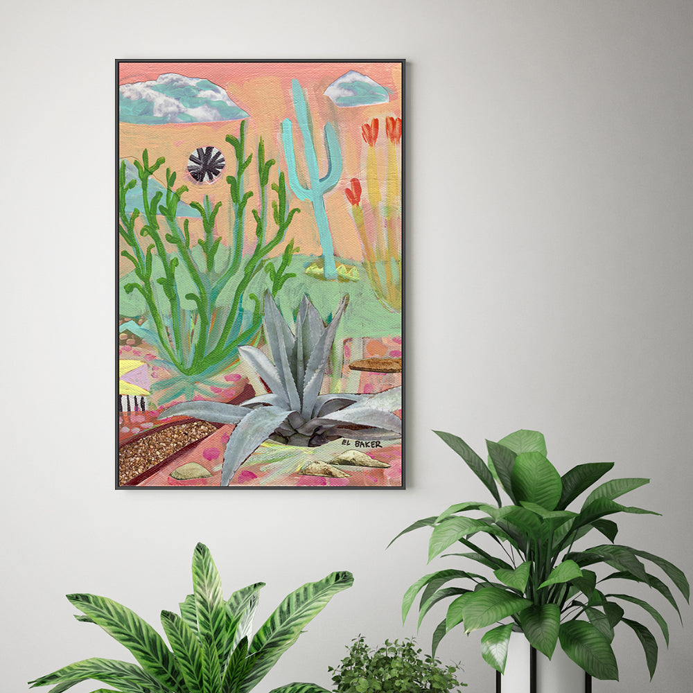 wall-art-print-canvas-poster-framed-Catus Country , By Eleanor Baker-2