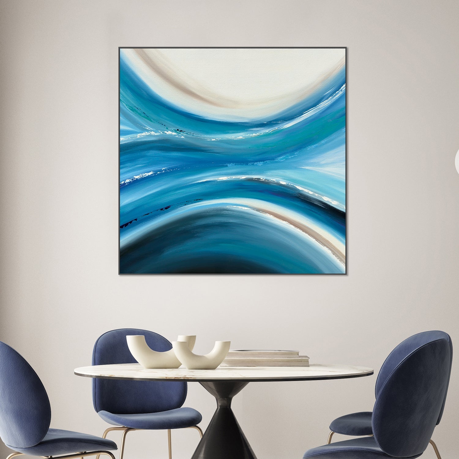 wall-art-print-canvas-poster-framed-Cerulean Rhythm-2