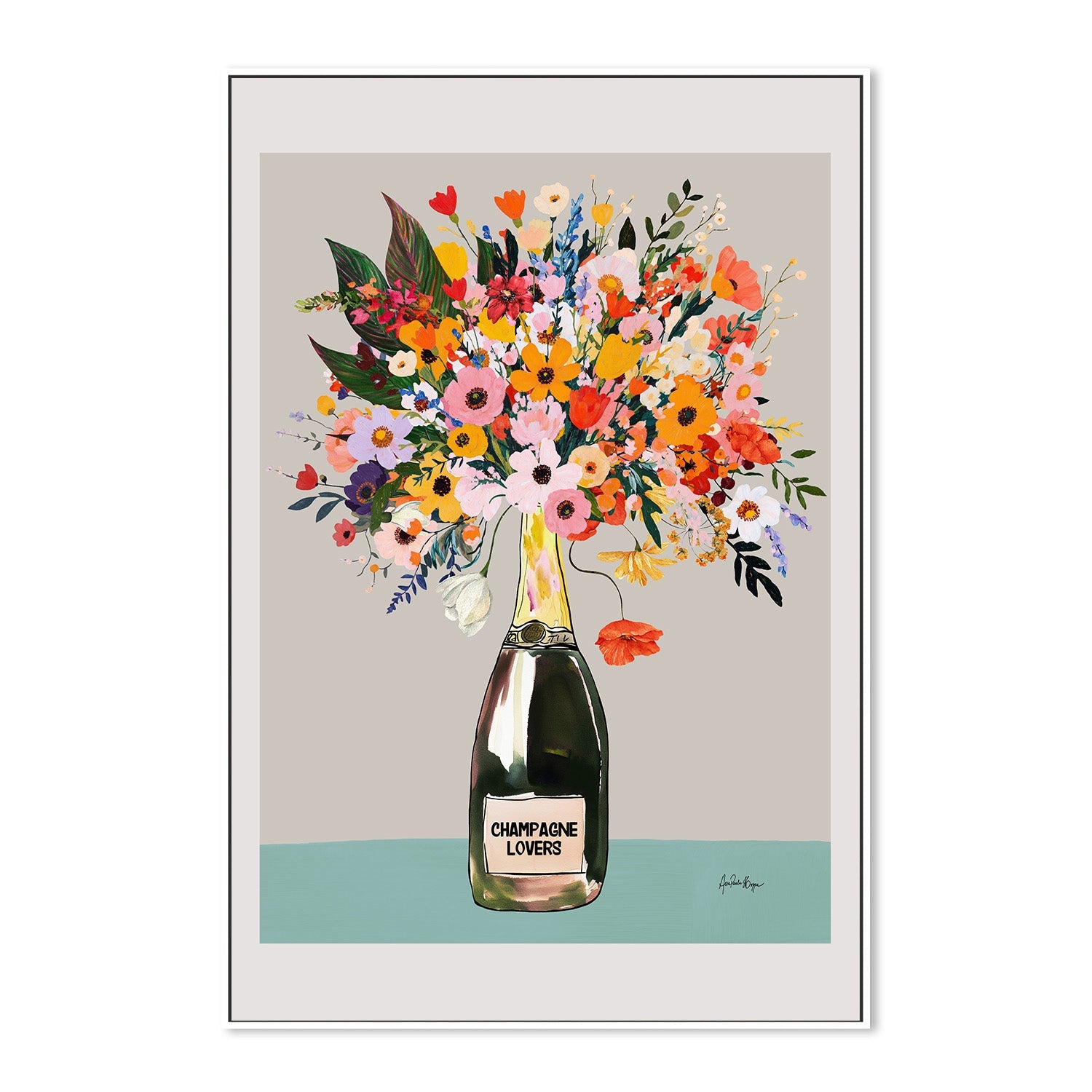 wall-art-print-canvas-poster-framed-champagne lovers-5