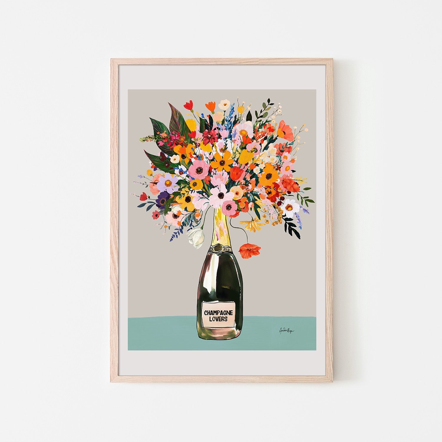wall-art-print-canvas-poster-framed-champagne lovers-6