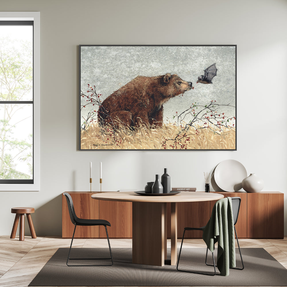 wall-art-print-canvas-poster-framed-Chance Encounter , By Maggie Vandewalle-GIOIA-WALL-ART