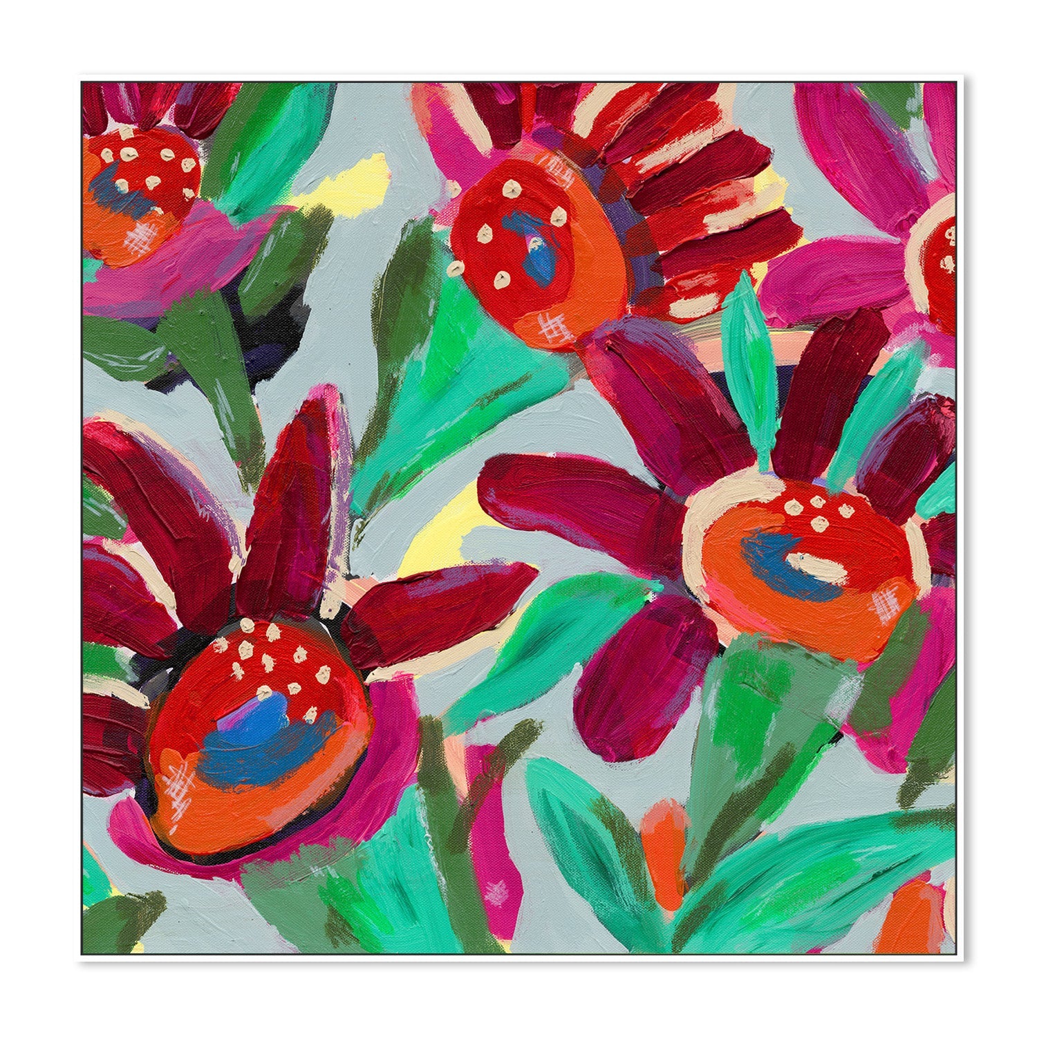 wall-art-print-canvas-poster-framed-Chaos in Bloom-5