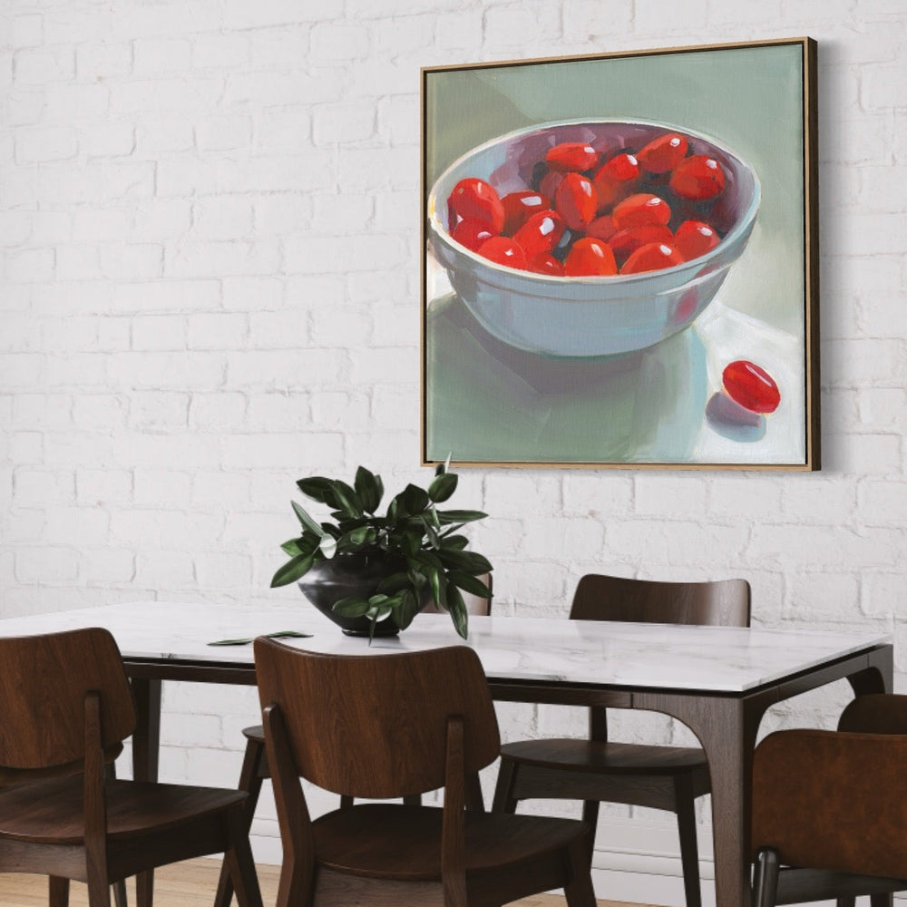 wall-art-print-canvas-poster-framed-Cherry Tomatoes-by-Jenny Westenhofer Art-Gioia Wall Art