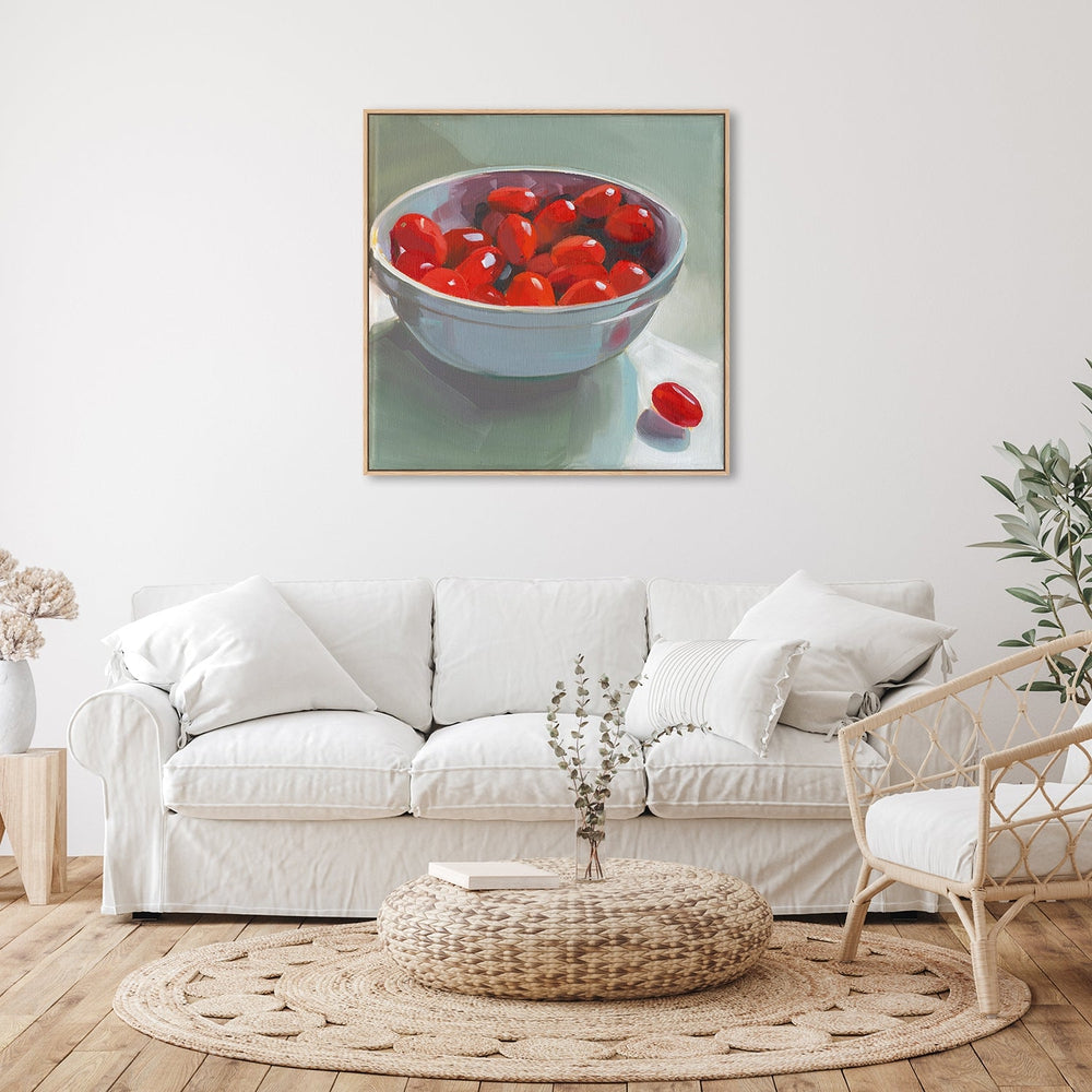 wall-art-print-canvas-poster-framed-Cherry Tomatoes-by-Jenny Westenhofer Art-Gioia Wall Art