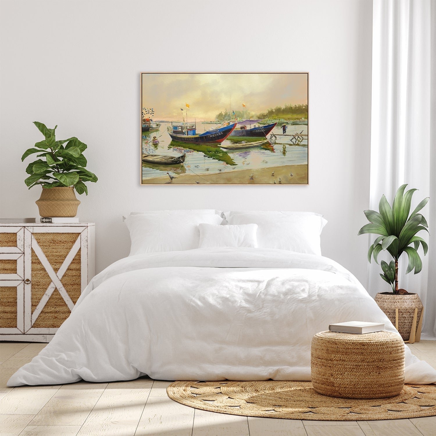 wall-art-print-canvas-poster-framed-CHICKS AND DUCKS, Vietnam , By David Dallison-7