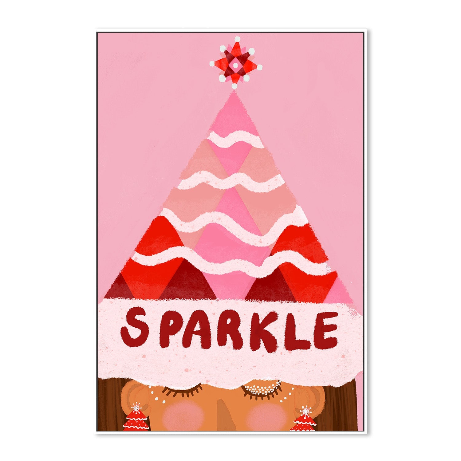 wall-art-print-canvas-poster-framed-Christmas Sparkle-5