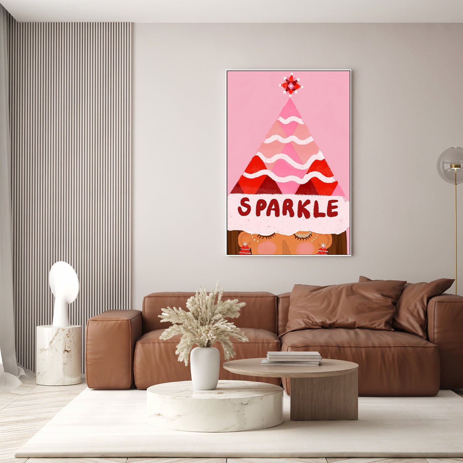 wall-art-print-canvas-poster-framed-Christmas Sparkle-9