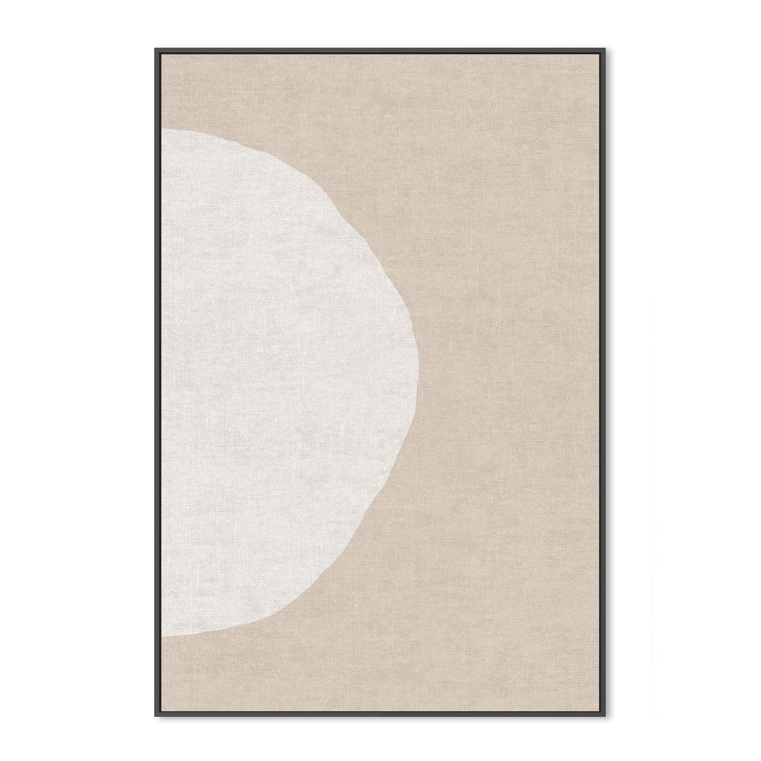 wall-art-print-canvas-poster-framed-Circle Pair Blush, Set of 2-by-Dear Musketeer Studio-Gioia Wall Art