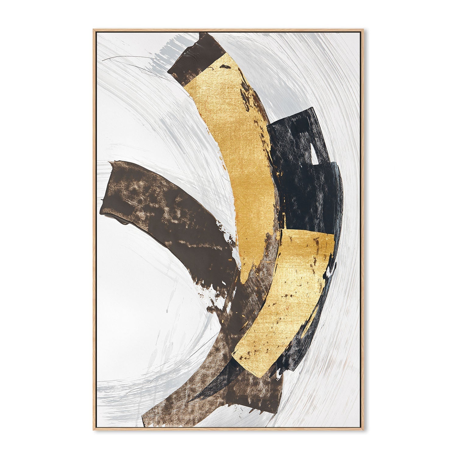 wall-art-print-canvas-poster-framed-Circular Black , By Filippoloco-4