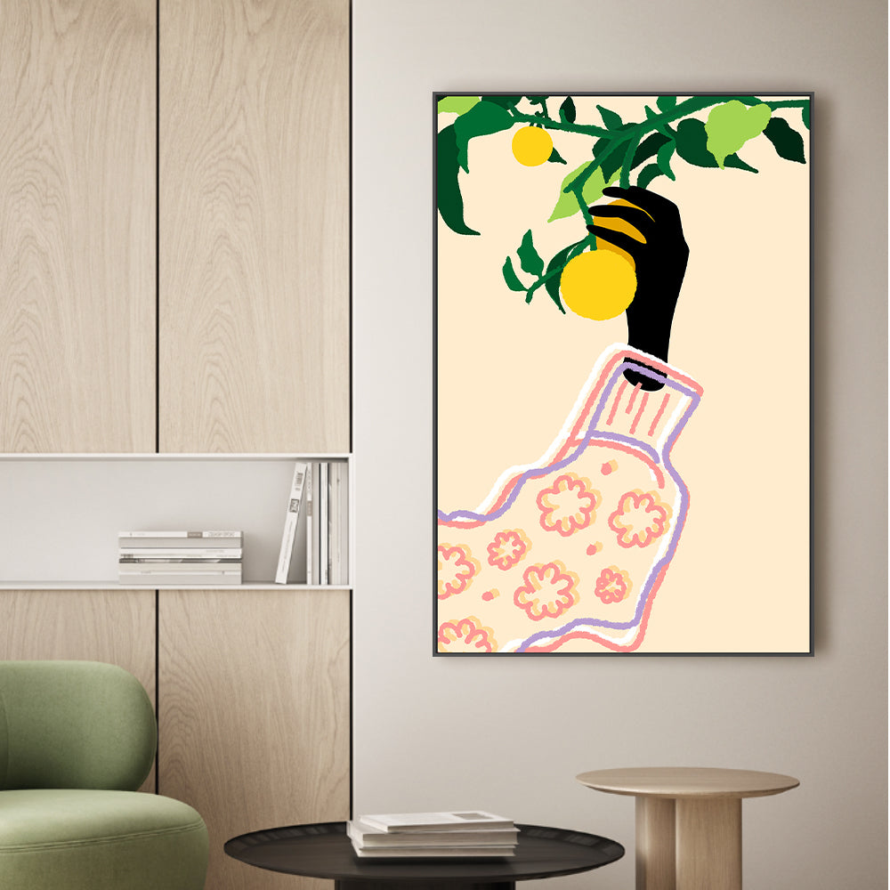 wall-art-print-canvas-poster-framed-Citrus Touch-2
