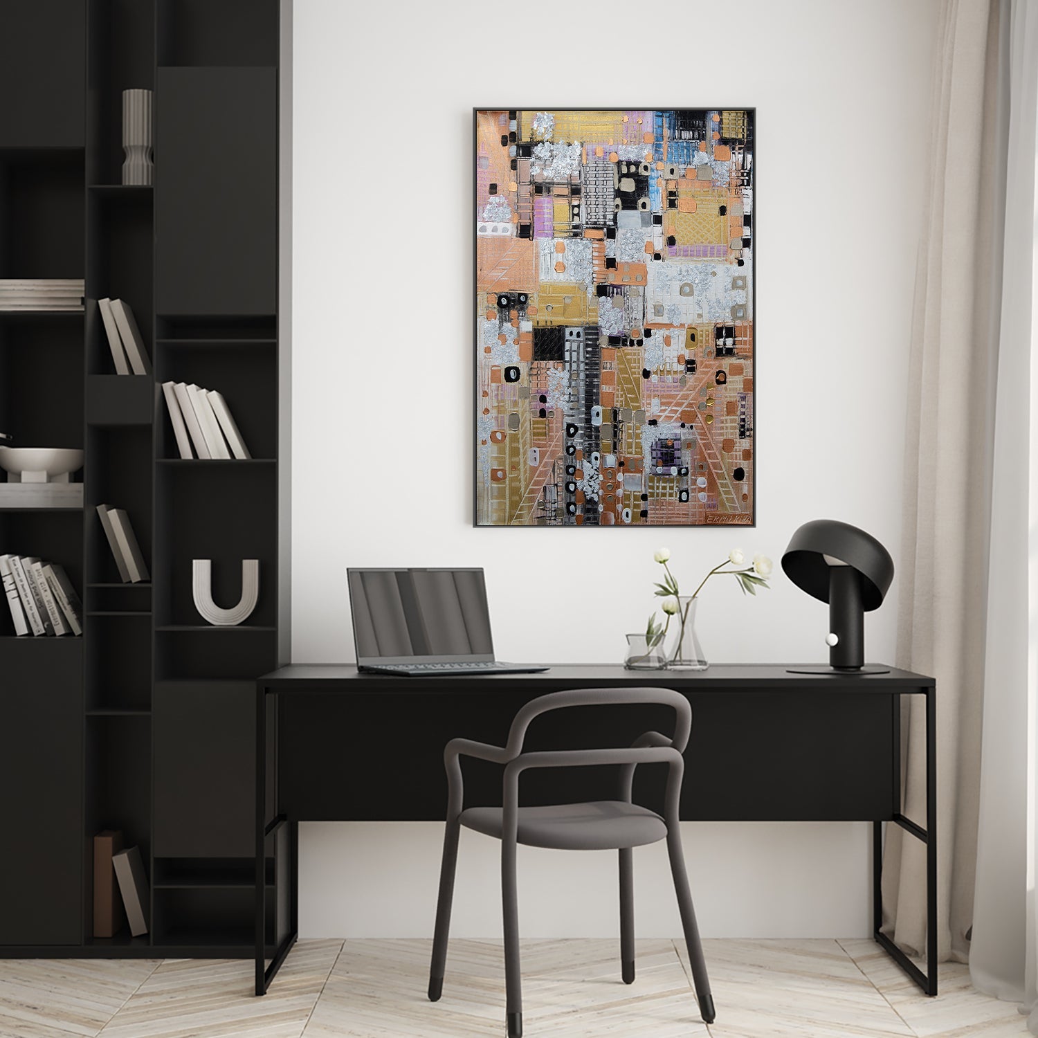 wall-art-print-canvas-poster-framed-City Escape, Style B-7