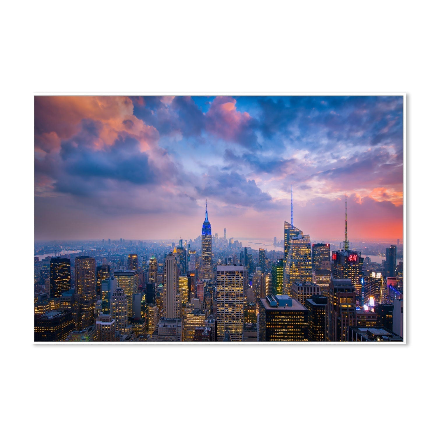 wall-art-print-canvas-poster-framed-City Lights, By Michael Zheng-GIOIA-WALL-ART