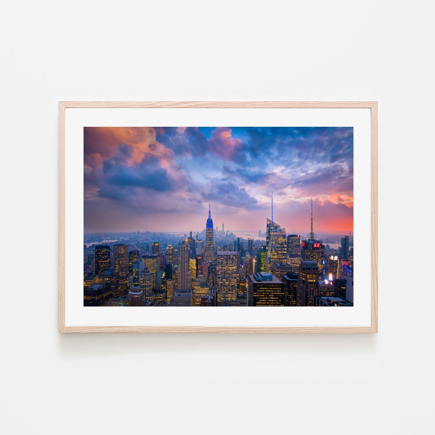 wall-art-print-canvas-poster-framed-City Lights, By Michael Zheng-GIOIA-WALL-ART