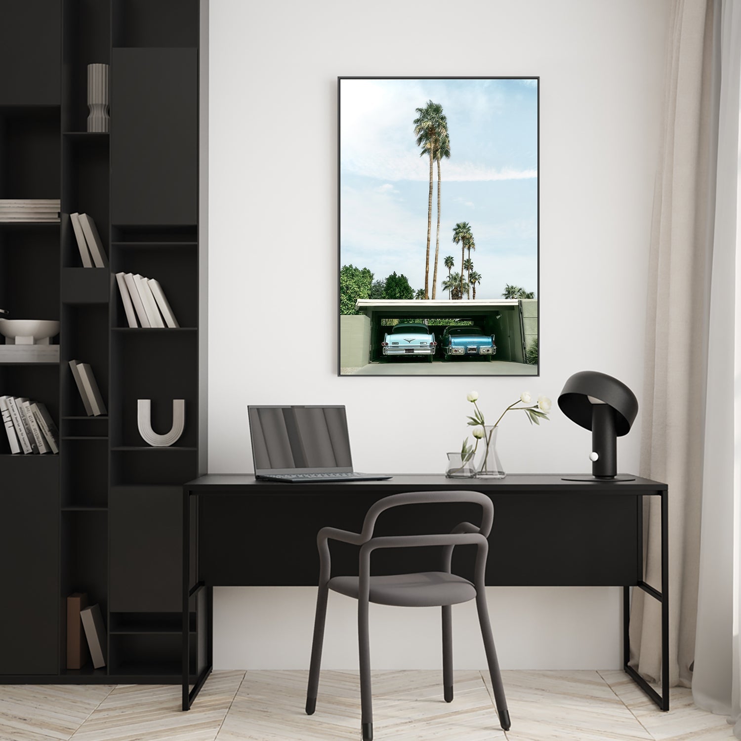 wall-art-print-canvas-poster-framed-Classic Cadillacs , By Tricia Brennan-8