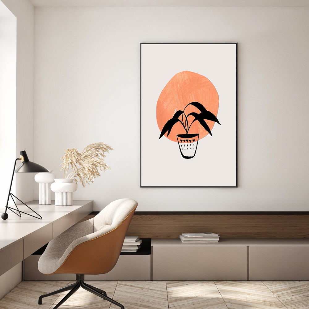 wall-art-print-canvas-poster-framed-Clay Pot , By Ejaaz Haniff-GIOIA-WALL-ART