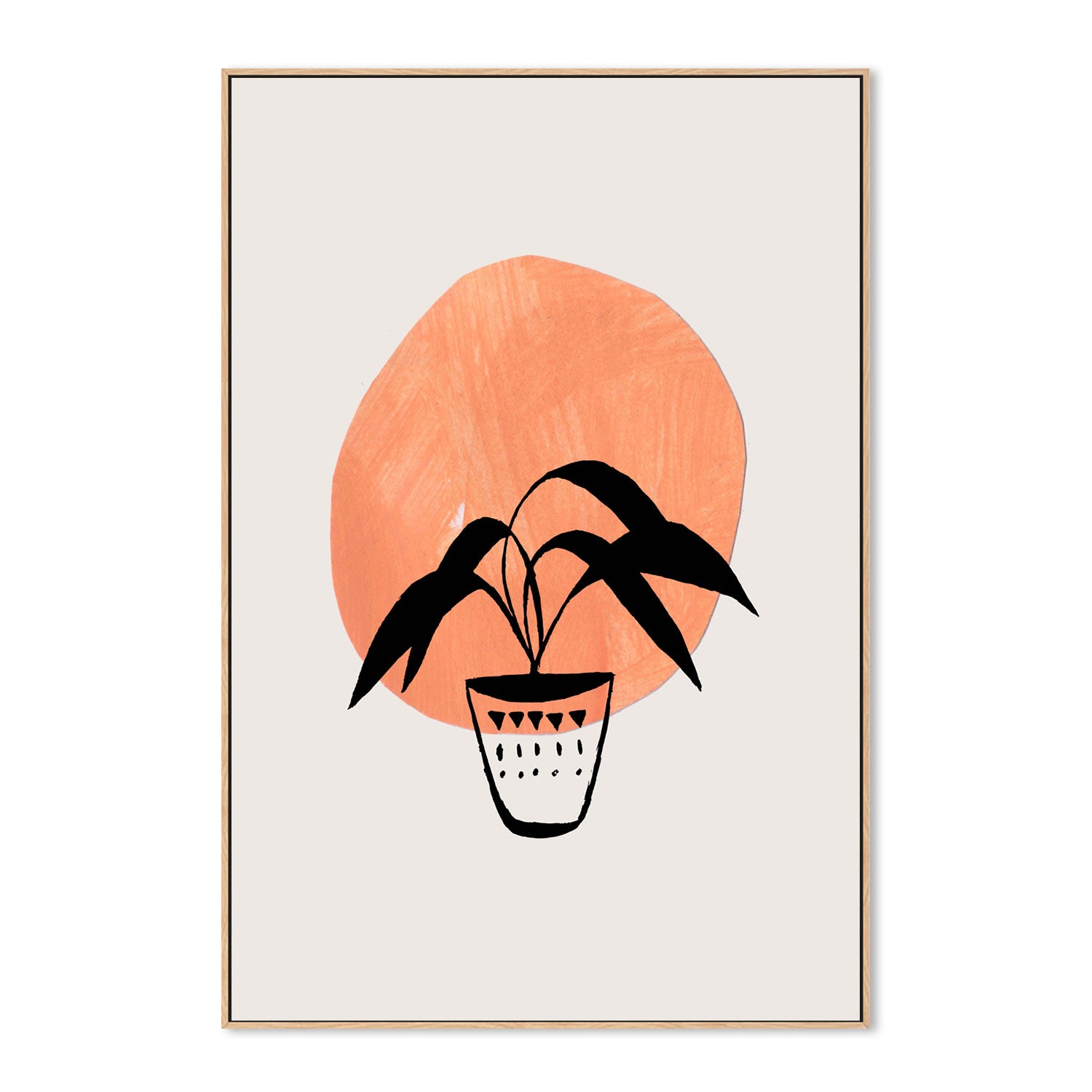 wall-art-print-canvas-poster-framed-Clay Pot , By Ejaaz Haniff-GIOIA-WALL-ART