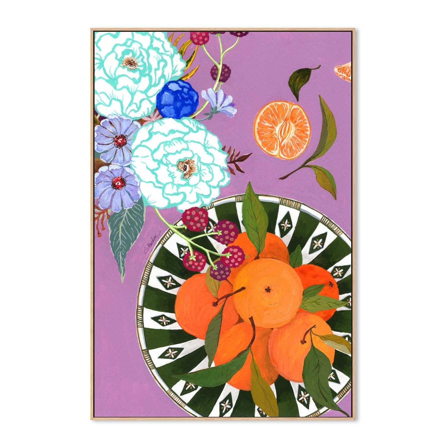 wall-art-print-canvas-poster-framed-Clémentines , By Chonticha Hanon-4
