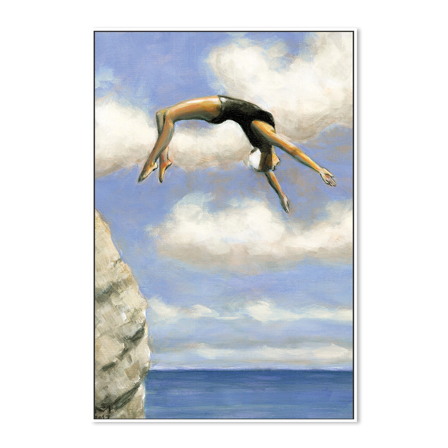 wall-art-print-canvas-poster-framed-Cliff Diving-5