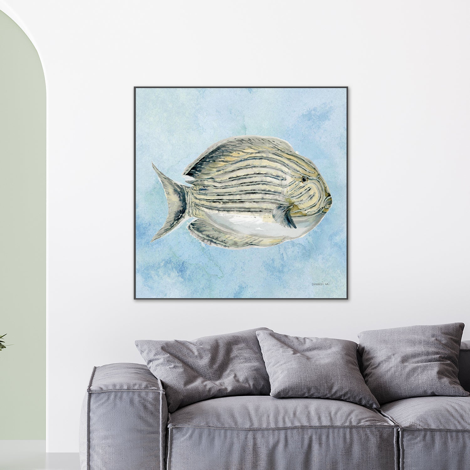wall-art-print-canvas-poster-framed-Coastal Bliss, Style C v2-2