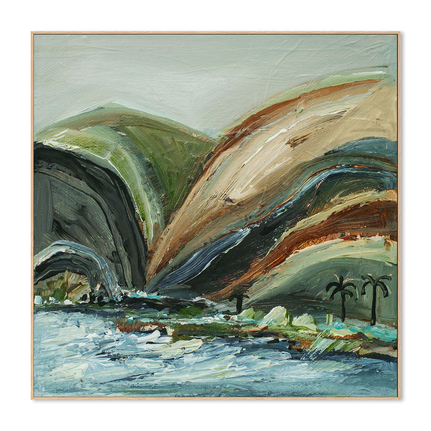 wall-art-print-canvas-poster-framed-Coastal Charm , By Amanda Skye-4