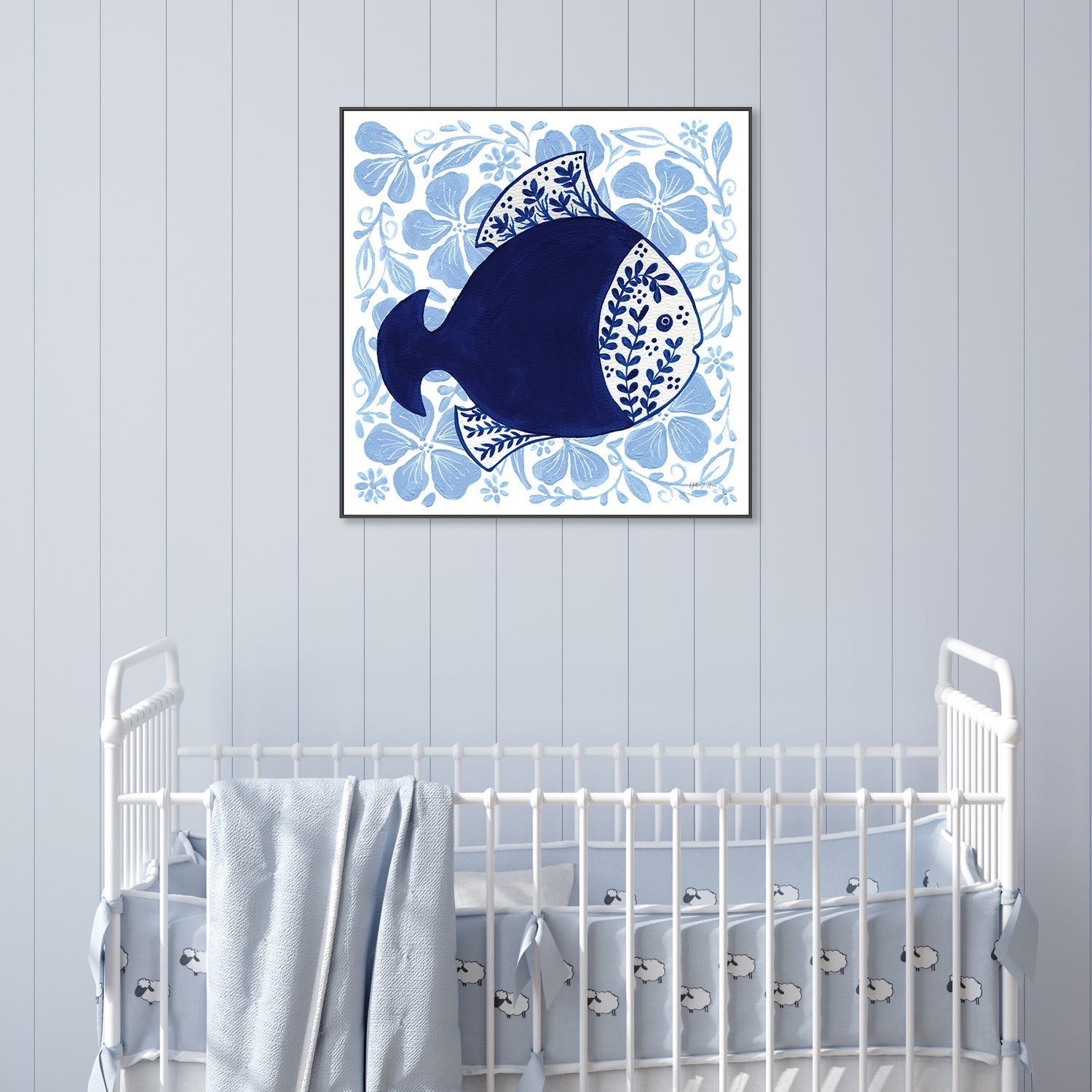 wall-art-print-canvas-poster-framed-Coastal Chinoiserie, Style A , By Yvette St. Amant-7