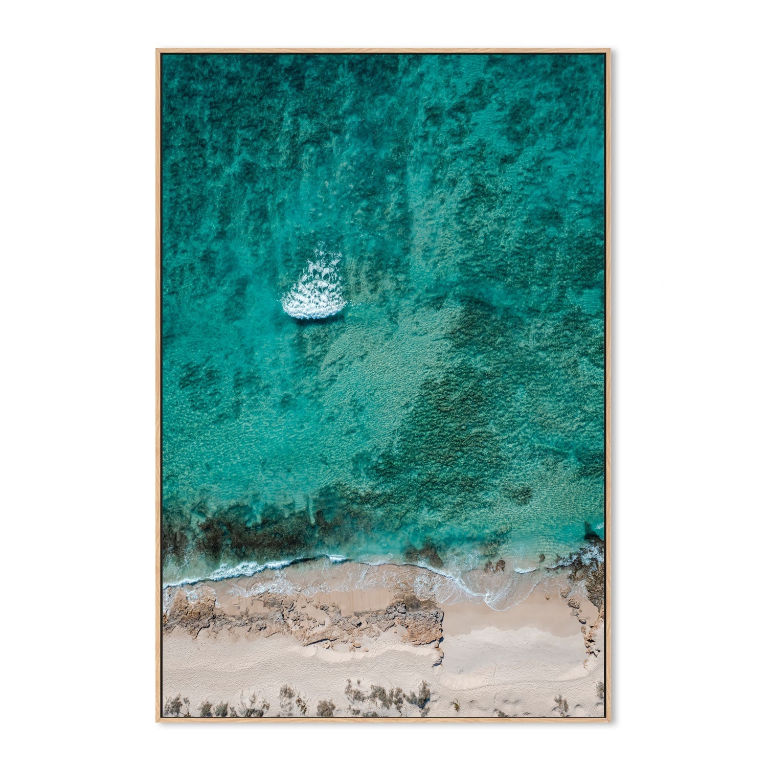 wall-art-print-canvas-poster-framed-Coastal Colours, Exmouth , By Maddison Harris-3