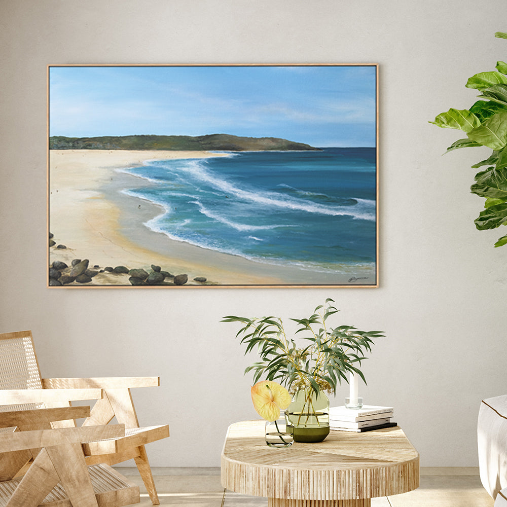 wall-art-print-canvas-poster-framed-Coastal Discovery , By Joanne Barnes-GIOIA-WALL-ART