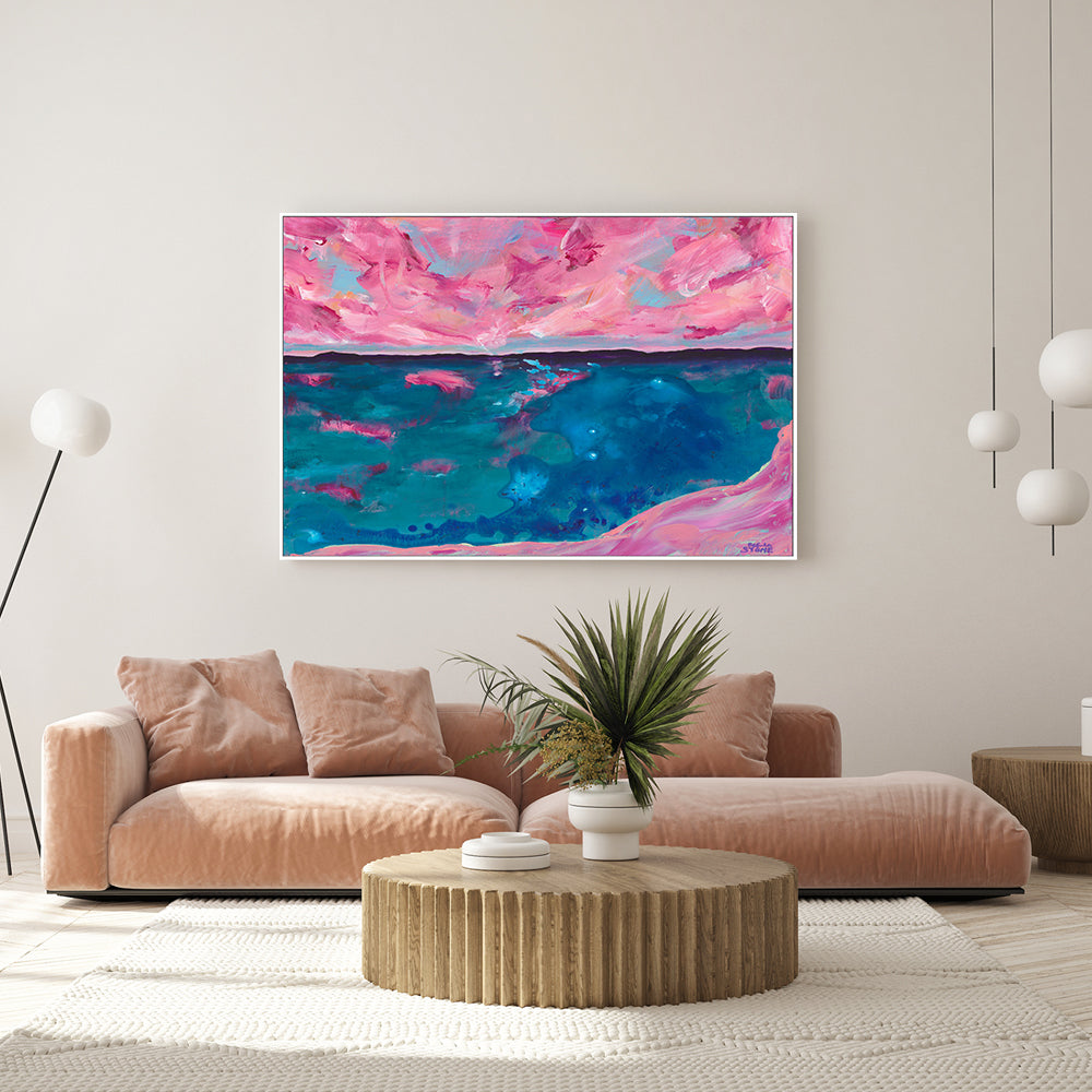 wall-art-print-canvas-poster-framed-Coastal Dreamscape , By Belinda Stone-GIOIA-WALL-ART