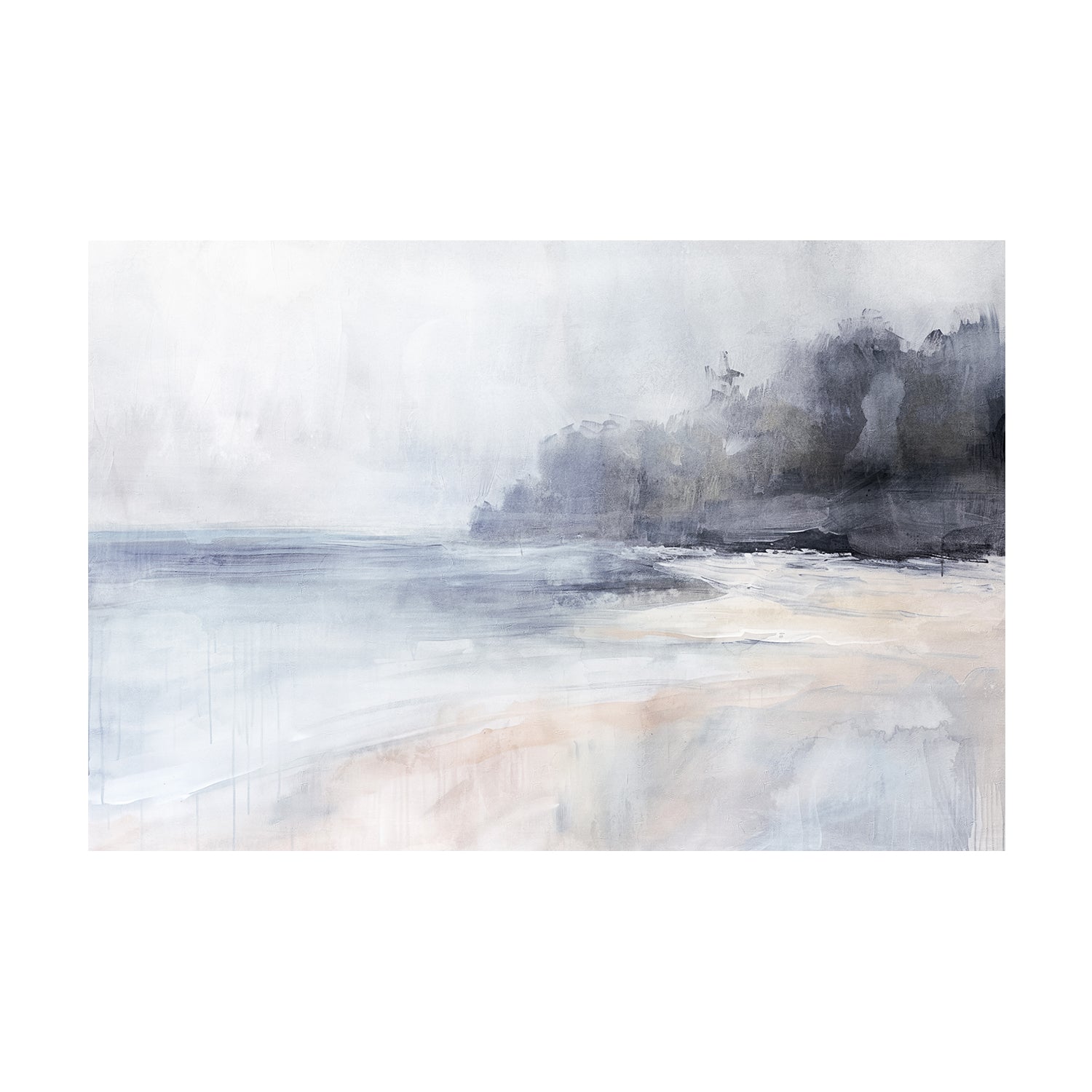 wall-art-print-canvas-poster-framed-Coastal Fog , By Nina Blue-1