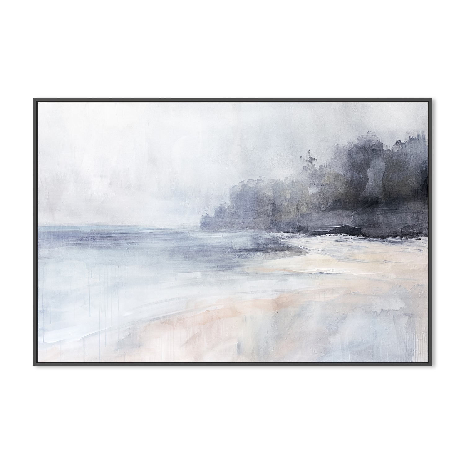 wall-art-print-canvas-poster-framed-Coastal Fog , By Nina Blue-3
