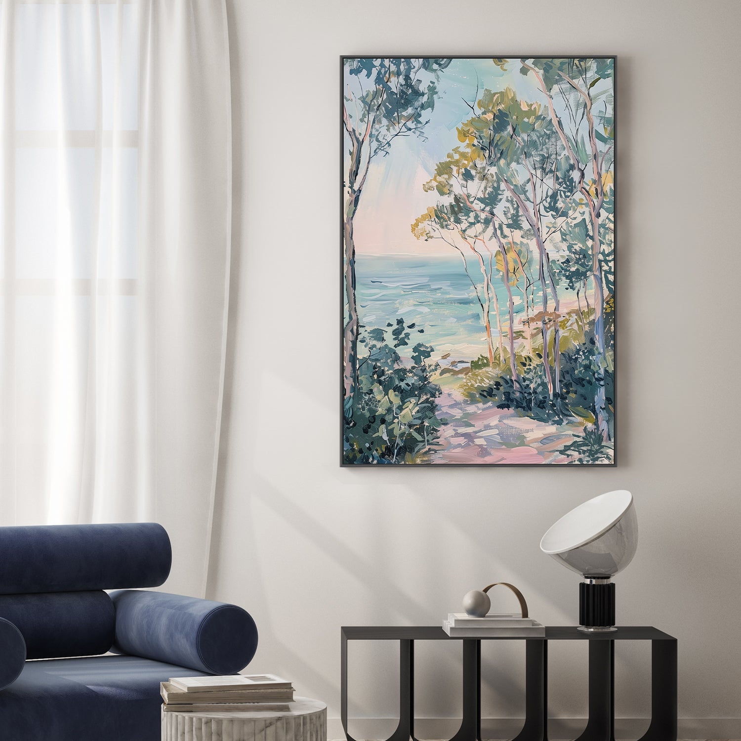 wall-art-print-canvas-poster-framed-Coastal Pathway-2