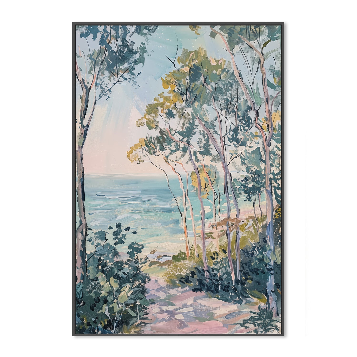 wall-art-print-canvas-poster-framed-Coastal Pathway-3