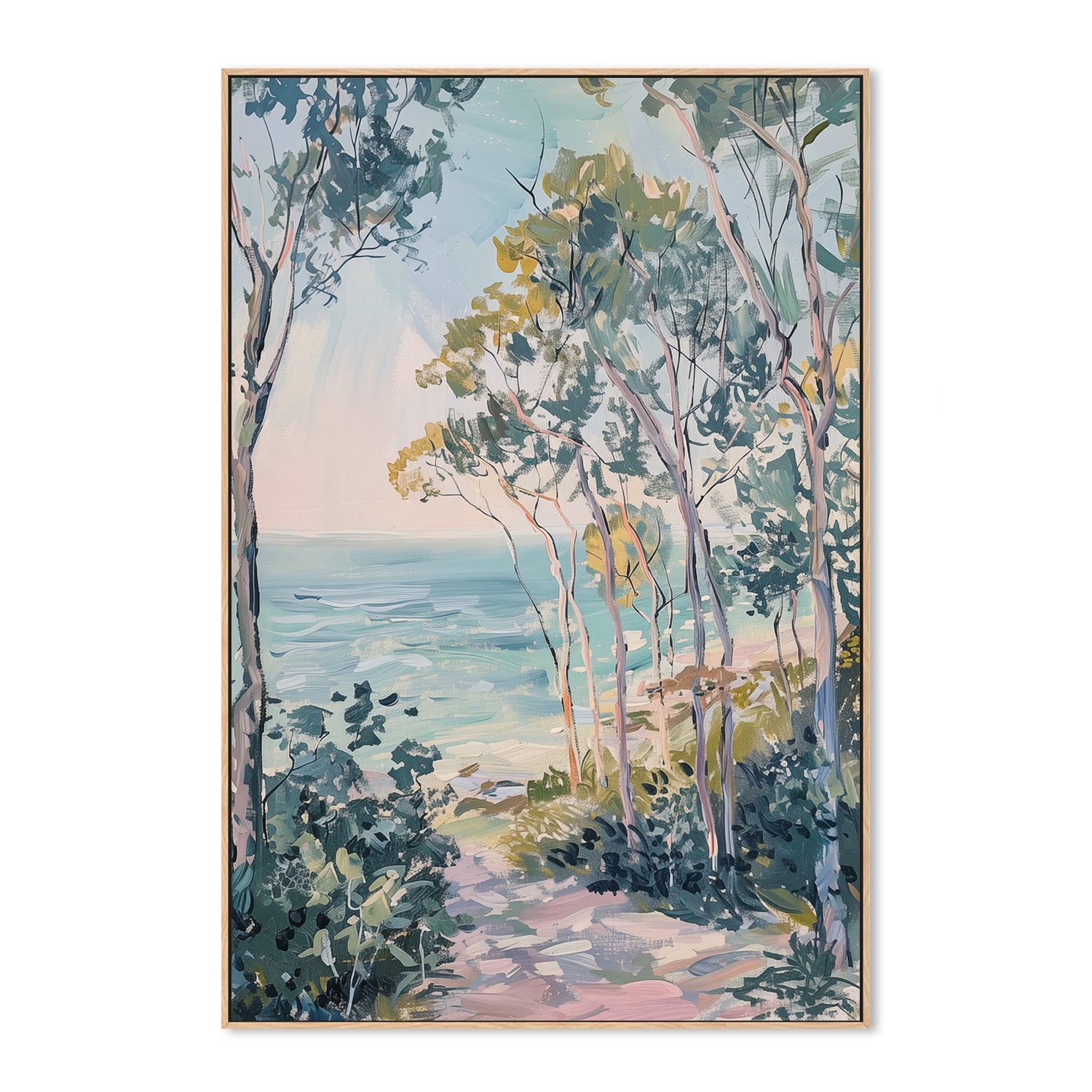 wall-art-print-canvas-poster-framed-Coastal Pathway-4