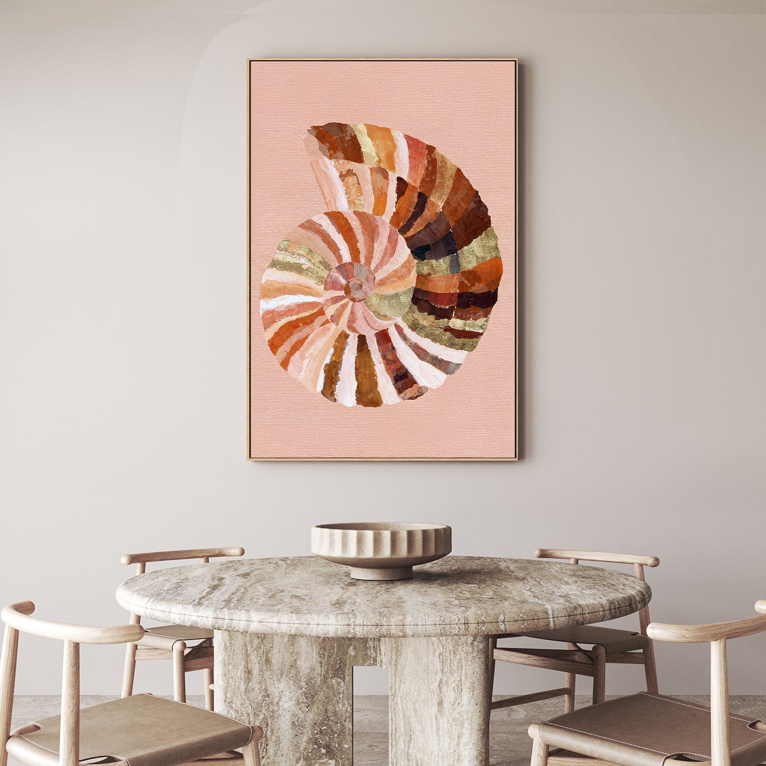 wall-art-print-canvas-poster-framed-Coastal Shell-7