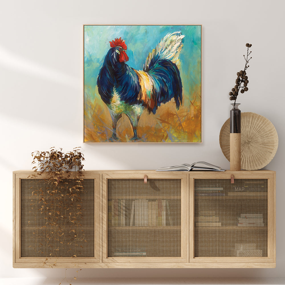 wall-art-print-canvas-poster-framed-Cocky-by-Jeanette Vertentes-Gioia Wall Art