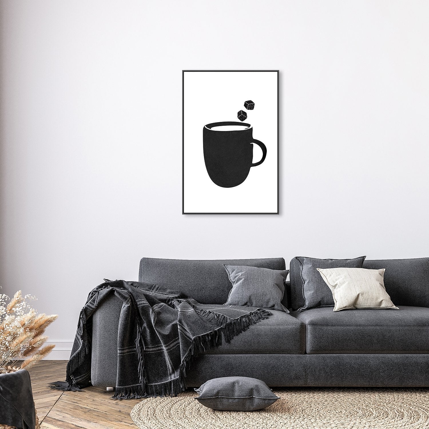 wall-art-print-canvas-poster-framed-Coffee And Sugar-by-Danushka Abeygoda-Gioia Wall Art