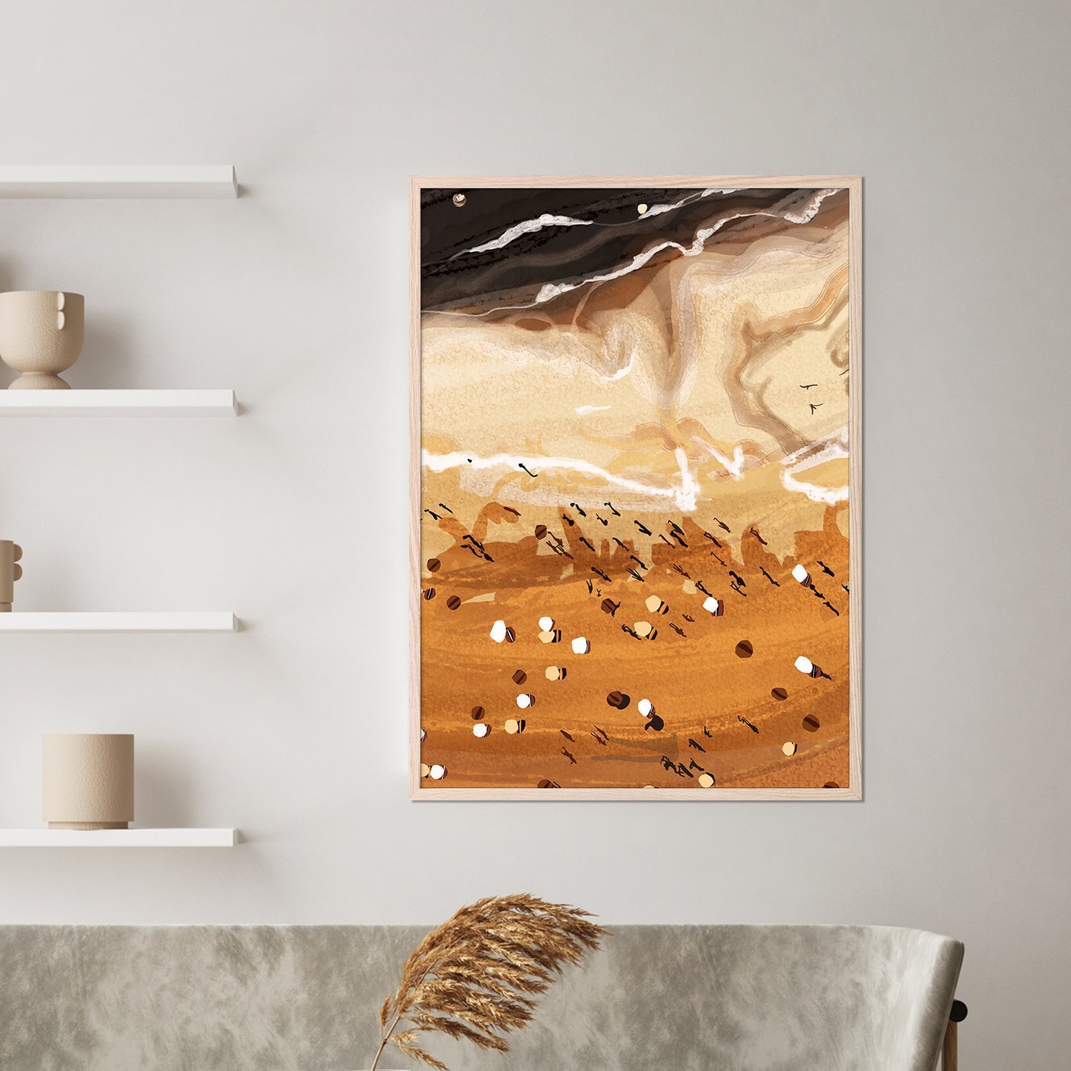 wall-art-print-canvas-poster-framed-Coffee Beach-2