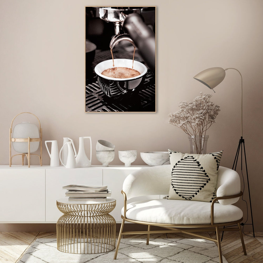 Coffee, Style A, by 1x Studio III-Framed-Canvas-Print-Poster-Gioia Wall Art