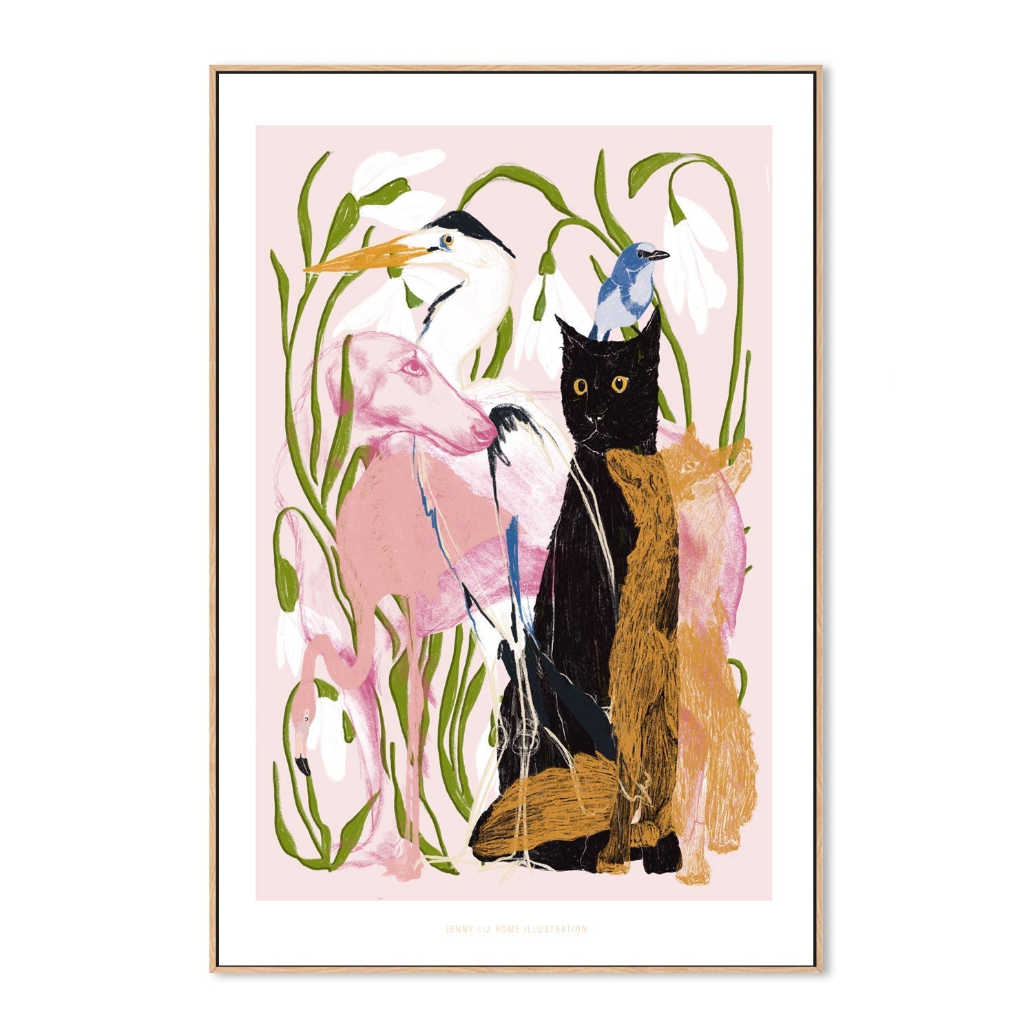 wall-art-print-canvas-poster-framed-Collage, Style B-4
