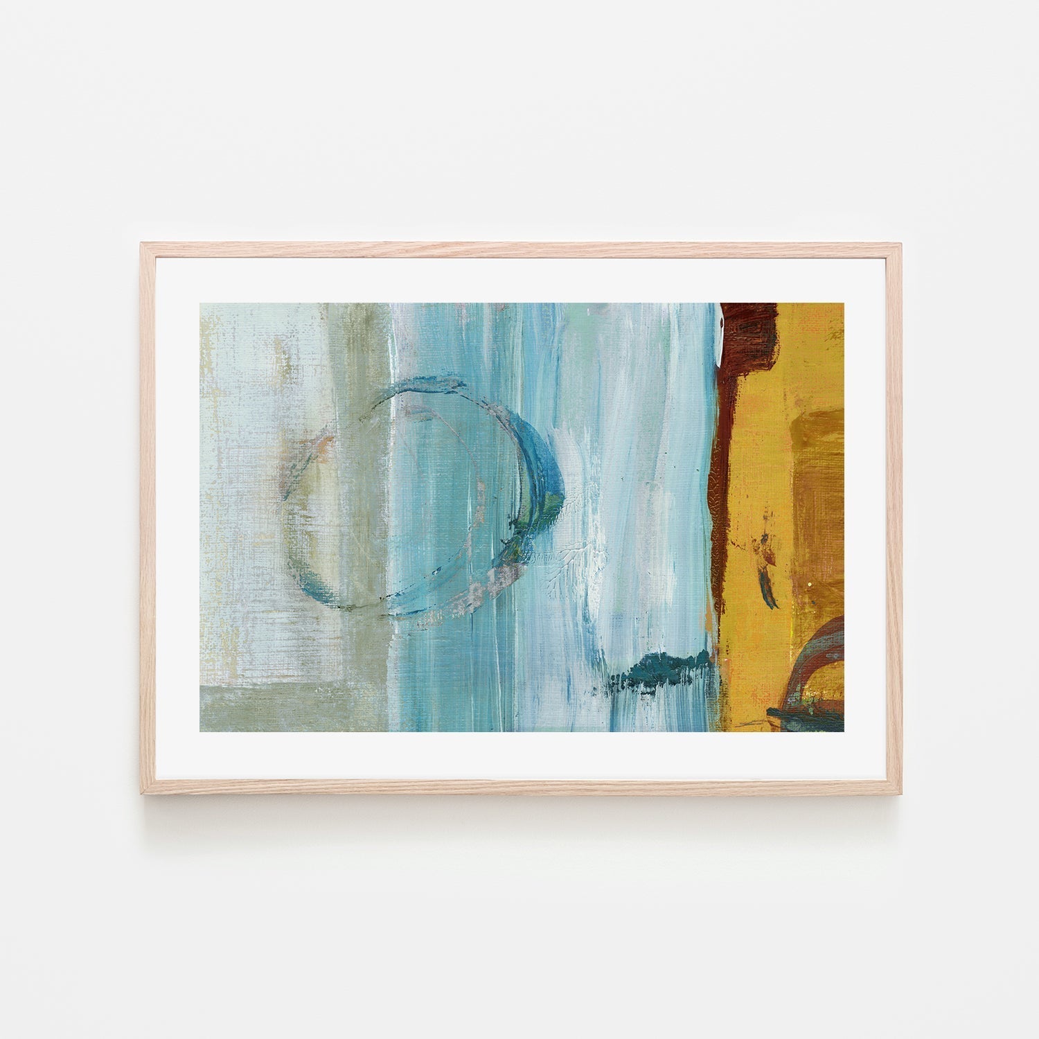 wall-art-print-canvas-poster-framed-Color Blocking In Blue , By Linda Todd Buikema-6
