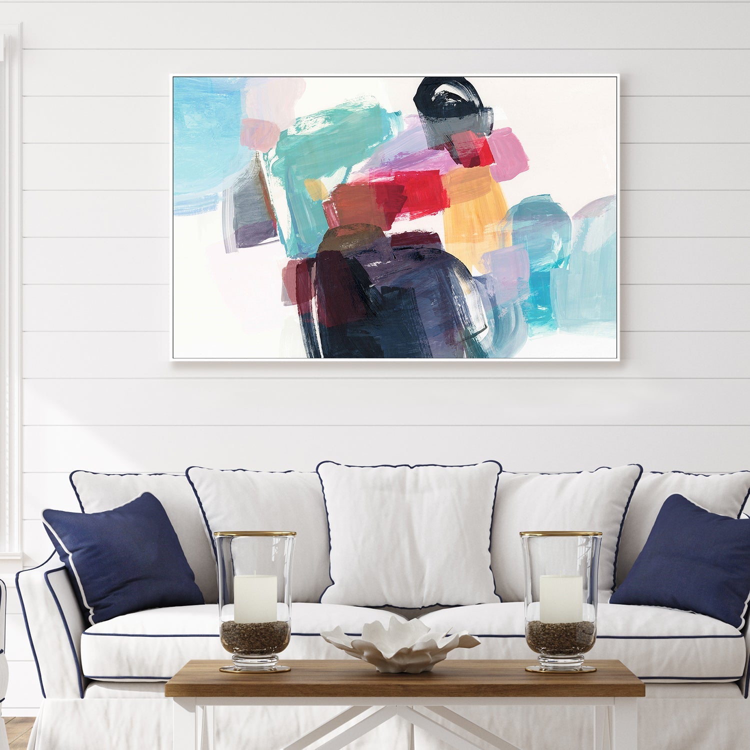 wall-art-print-canvas-poster-framed-Colorful Abstract Harmony-2