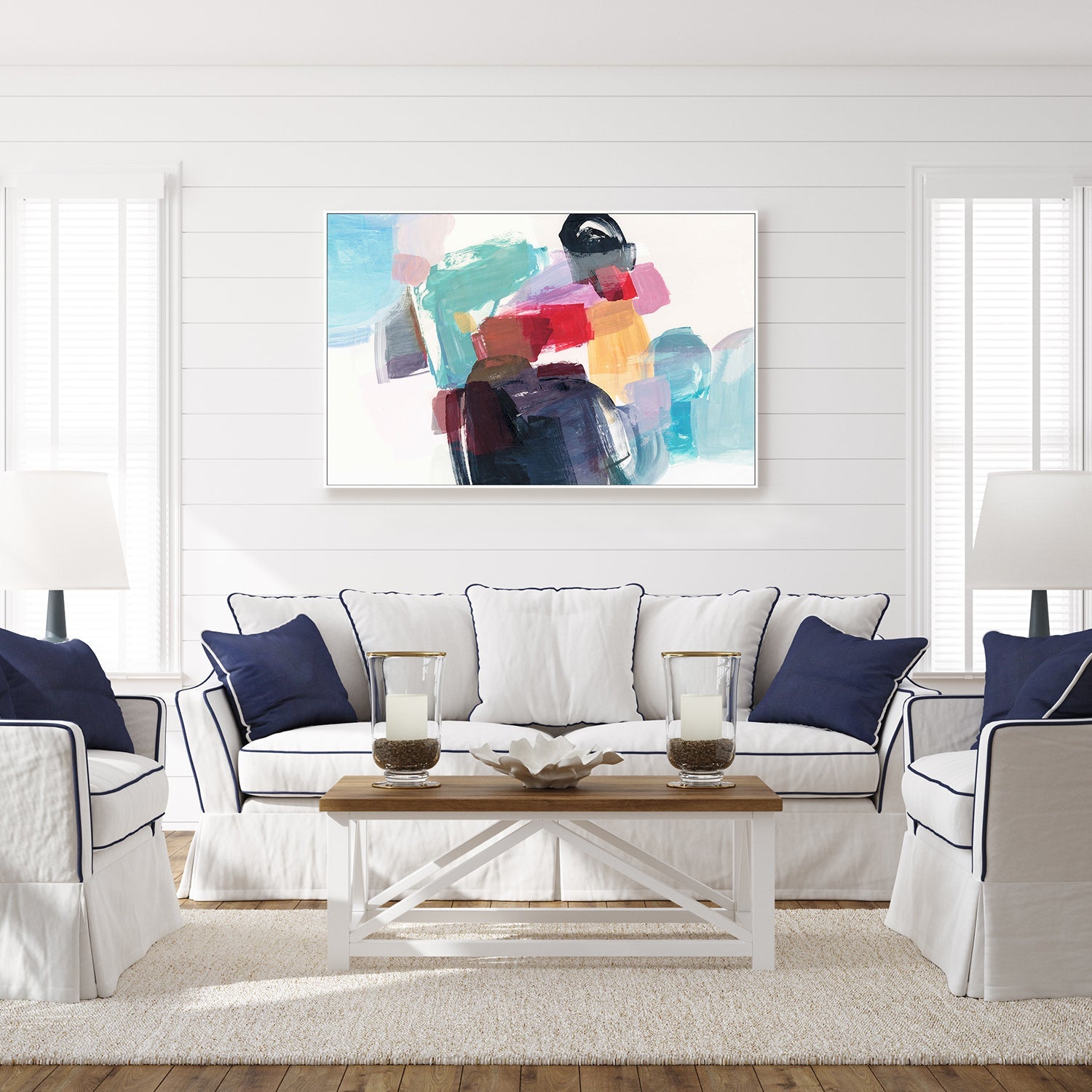 wall-art-print-canvas-poster-framed-Colorful Abstract Harmony-7