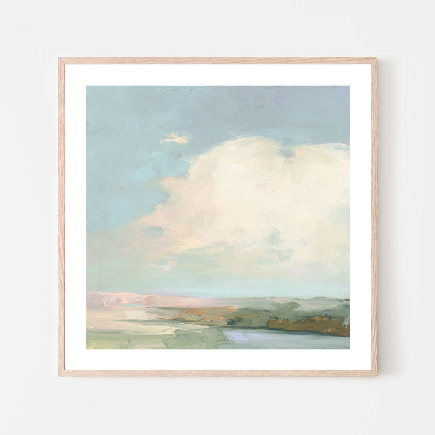 wall-art-print-canvas-poster-framed-Colorful Horizon Blue , By Julia Purinton , By Julia Purinton-6
