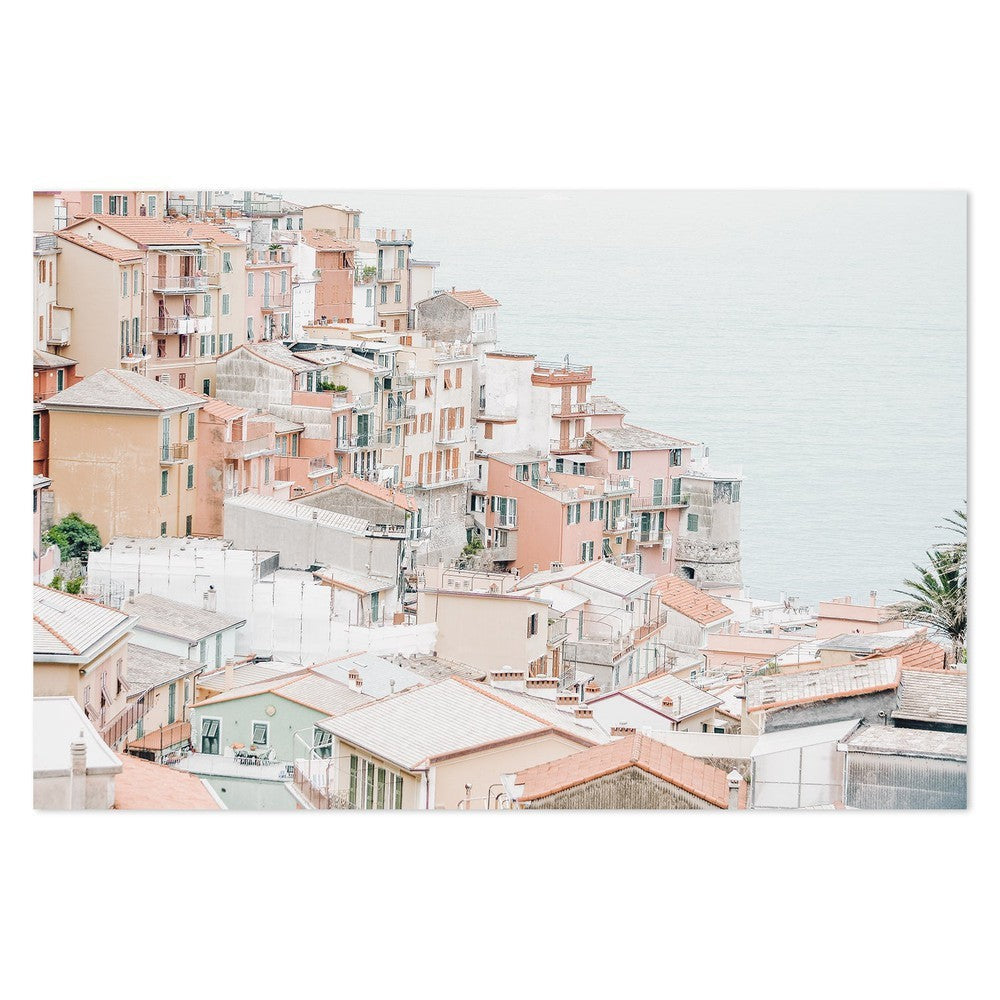 wall-art-print-canvas-poster-framed-Colorful Houses, By Itzik Einhorn-by-Plus X Studio-Gioia Wall Art