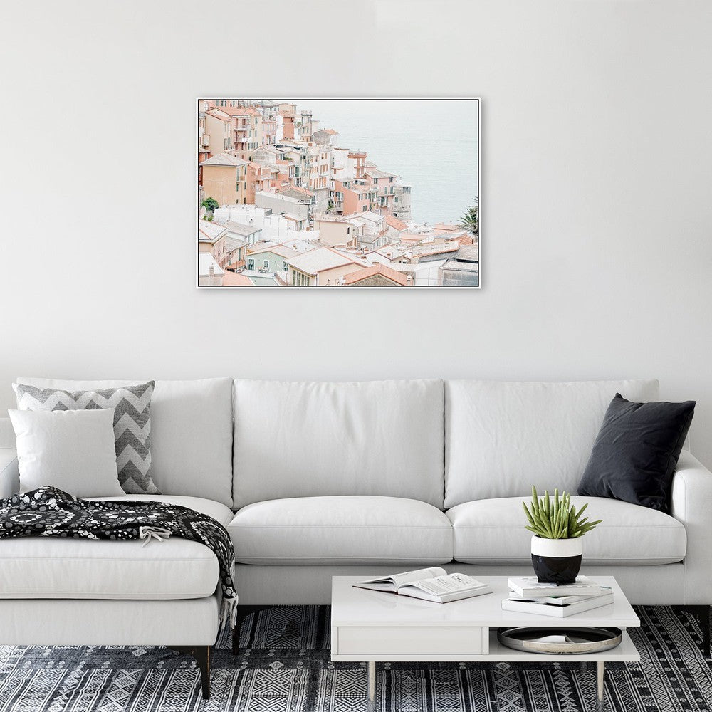 wall-art-print-canvas-poster-framed-Colorful Houses, By Itzik Einhorn-by-Plus X Studio-Gioia Wall Art