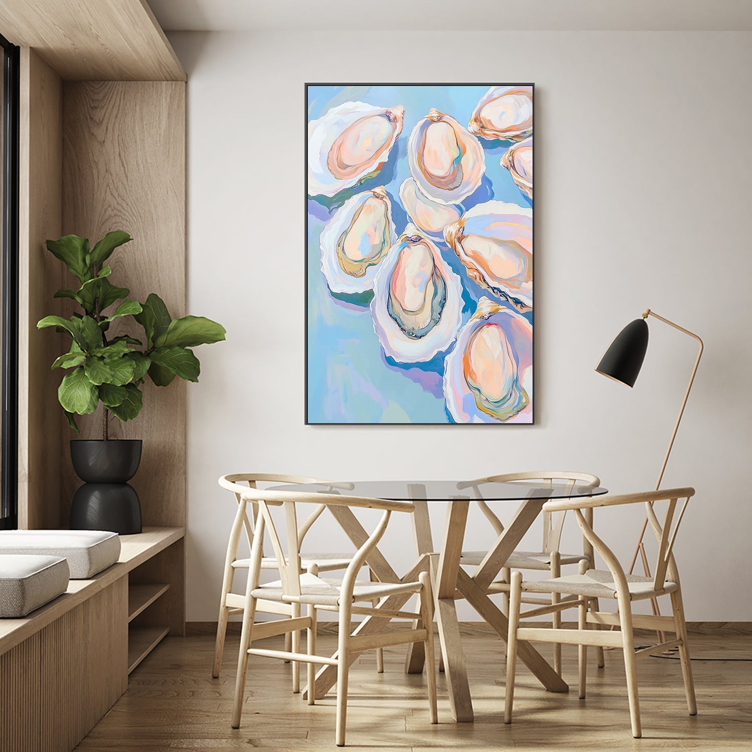 wall-art-print-canvas-poster-framed-Colorful Oysters , By Melloi Art Prints-7